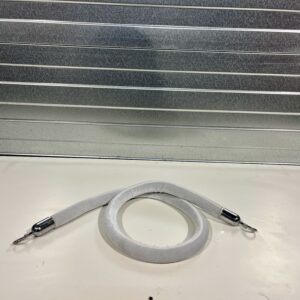 Rode loper koord wit