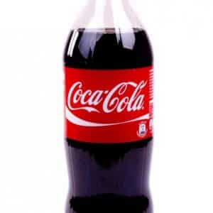 Fles Cola zero 1,5 ltr